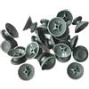 CFUENSBFDA 50 Pezzi Di Copertura Analogica 3D Thumb Stick Joystick Thumbstick Fungo Cap, Compatibile For PlayStation 4 PS4 Controller PS3 Xbox One Xbox 360 PS5(For 360 Gray)