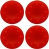 CFUENSBFDA Tappo Antiscivolo In Silicone For Joystick Analogico, Compatibile Con PS2 PS3 PS4 PS5 Xbox One Xbox 360 Xbox Series X Switch Pro Controller(Red)