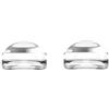 CFUENSBFDA Compatibile For PS5 PS4 Xbox One S Xbox Series X/S Joystick Thumbstick Case 2PCS Trasparente Trasparente Silicone Thumb Stick Grip Cap(Bulge)