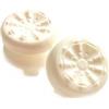 CFUENSBFDA Impugnatura For Pollice In Silicone For Videogiochi 2 Pezzi, Compatibile For Ps4/ps5 For FPS Joystick Booster Cap Accessori For Controller For Videogiochi(White-2pcs)
