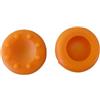CFUENSBFDA 2 Pezzi Compatibili For PS3 PS4 XBOX 360 Tappo In Gomma Siliconica Controller Analogico Copertura Tappo In Silicone Thumb Stick Grip Joystick Caps Accessorio(Orange)