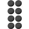 CFUENSBFDA Cappucci For Impugnatura For Pollice In Gomma Siliconica Adatti, Compatibili Con Switch 2 Protezioni For Cappuccio Joystick Di Ricambio For Controller Joy-Con For Switch 2(Black-8PCS)