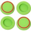 CFUENSBFDA 4 Pezzi Di Tappi For Impugnatura For Pollice Silenzio Compatibili Con PS5/PS4/Xbox One/Xbox One Elite/8BitDo SN30 Pro/Switch Pro Joystick Controller(Green red)