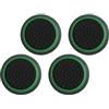CFUENSBFDA 4 Pezzi Di Tappi For Impugnatura For Pollice Silenzio Compatibili Con PS5/PS4/Xbox One/Xbox One Elite/8BitDo SN30 Pro/Switch Pro Joystick Controller(Black green)