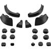 Generic Ricambio Pulsanti ABXY, D-pad, ZR, ZL, L, R per Switch 2 Controller，Nero