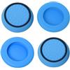 CFUENSBFDA 4 Pezzi Di Tappi For Impugnatura For Pollice Silenzio Compatibili Con PS5/PS4/Xbox One/Xbox One Elite/8BitDo SN30 Pro/Switch Pro Joystick Controller(Blue black)