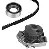 metelligroup 30-0739-1 Kit distribuzione con pompa acqua, composto da galoppino, Cinghia di distribuzione e tenditore, Pezzo di Ricambio per Auto, Ricambio automobile