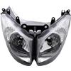 aejghfwjh Fari Anteriori Motocicletta Per TMAX500 XP500 2008-2011 XP 500 Per T-MAX 500 Per T-MAX500 2009 2010 Moto LED Gruppo Faro Testa Lampada FARO Anteriore Motocicletta(No led)