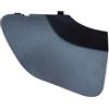 Zenllihome Copertura per gancio di traino per paraurti posteriore per Dacia Duster 2018-2023, protezione per coperchio di traino in plastica ABS grigio argento, sostituisce 511651340R 511652463R inserto gancio