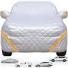 Generic Telo Antigrandine Per Auto SUV Compatibile Con Mercedes-Benz GLC Coupe SUV 2017-2026, Telo Copriauto Antigrandine Da Esterno Traspirante Copertura Completa Auto Imbottito Antivento
