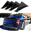 WENINETIES Spoiler Posteriore per Auto per Fiat Tipo 2017-2021, Spoiler Diffusore Paraurti Posteriore per Auto, Accessori Esterni in ABS
