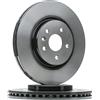TRW 2x TRW Disco freno Anteriore Ø300mm Altezza: 45,5mm Spessore: 26mm Cerchio foro-Ø: 105mm ventilato DF6820 Compatibilità con OPEL Astra K Hatchback B16 Astra K Sports Tourer B16, VAUXHALL