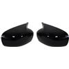 SPAMFAFGHQ Per Dodge Per Charger Per Chrysler 300C 2005-2010 Clacson Auto Copri Specchietto Laterale Adesivo Alettone Cofano Esterno Portiera Guarnizione(Nero lucido)