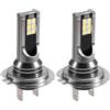 ISKDJBJG 2Pcs Mini LED Lampadine H7 Ad Alte Prestazioni per, Camion, ATV, UTV