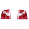 EASYSHOP24H Set 2 Faro Fanale Fanalino Posteriore Destro e Sinistro Per Polo 9N da 2001 a 2005 Gruppo Ottico Luce Stop Lato Conducente Passeggero