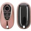 kwmobile Custodia Compatibile con Mercedes Benz con 3 tasti smart - Cover Chiavi Auto Protezione Copri Telecomando - Copertina Chiave - Copertura Gommata Silicone TPU