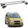 OMAC Barre Portatutto Trasversali in Alluminio per Opel Agila I II 2000-2014 - TÜV/DIN 75302