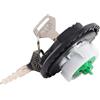 Frawacy Tappo del carburante bloccabile 247601 5801409020 2993927 2994797 per Ducato Bravo Nemo RU8 Lybra Romeo Bipper Boxer Tappo serbatoio carburante con 2 chiavi, Tappo serbatoio carburante