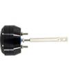 Wnfmjqe Attuatore Turbo Per Caricabatterie Garrett T3 T3.5 E T4 Turbo Regolabile Automatico 2.00 In Alluminio Billet Per COLLINS Turbo Attuatore Turbocompressore Wastegate Turbocompressore Attuatore(Nero)