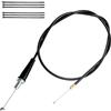 BOLOJAU 110 cm Cavo acceleratore universale di ricambio per moto con tubo dell'olio dritto, per Pit Dirt Bike da 140 cc a 160 cc, Trail Bike, Motocross