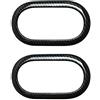 Ronlok Cornice Decorativa per Maniglia Interna nel Fibra di Carbonio per Auto per Accessori Smart 453 Fortwo 2015-2020