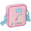 safta GLOWLAB Kids - Borsa a tracolla piccola, borsa per bambini, ideale per bambini dai 5 ai 14 anni, comoda e versatile, qualità e resistenza, 16 x 4 x 18 cm