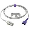 Sino-K Compatibile con connettore Nollcor per adulti con sensore Spo2, 1 m, 9 pin