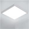 Osairous Plafoniera LED Soffitto 36W, Ø30cm Piazza Plafoniere moderna, IP44 Lampada LED Soffitto, 6000k 3240 LM Luce Bianco per Soggiorno, Camera da Letto, Cucina, Bagno, Balcone