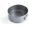KitchenAid Bakeware Tortiera a Cerniera Antiaderente in Acciaio Alluminato senza PFAS da 20 cm, Sicura al Forno, Lavabile in Lavastoviglie, Grigio