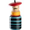 LEONARDO HOME BUONI AMICI Vaso Pizzaiolo - 1 pezzo - Mix & Match - Fatto a mano - Elegante oggetto artistico - Decorazione da tavolo - Stile italiano - Altezza 24 cm - 026376