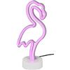 RL LIVE YOUR LIGHT Reality Leuchten Flamingo Lampada da Tavolo, Bianco
