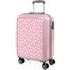 ITACA Trolley Bambina Rigido Colorato Valigia Bambina Viaggio Trolley Bimba Cabin