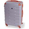 BERTOO Firenze - Collezione valigie da viaggio, argento, XL - 97 L