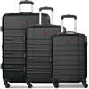 WENGER Amplar Evo Parent, Nero , Kofferset + (3-teilig), Bagaglio rigido