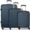 WENGER Amplar Evo Parent, blu navy, Kofferset + (3-teilig), Bagaglio rigido