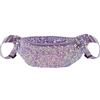 Meliyya Marsupio da donna in pelle PU alla moda marsupio marsupio per telefono trapuntato a reticolo borsa da palestra marsupio, B-paillettes Viola, Taglia unica, Marsupio