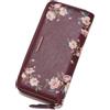 Pomelo Best Portafoglio in Pelle Donna con Stampato Magnolia RFID | Tasche per Biglietti, Scomparto per Cellulare, Chiusura Zip e Cinturino da Polso. Regalo Perfetto per Donne e Ragazze.