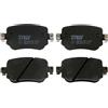 TRW GDB2042 Pastiglie Freno Set di 4 para Audi Q3 SUV (8UB, 8UG) 2011-2018 Assale Posteriore e Altri Veicoli
