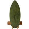 XCMAN Tavola da surf Balance Trainer con rullo in legno per esercizi di bilanciamento della stabilità - superficie antiscivolo per adulti (Boat Bown)
