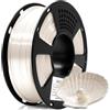 GEEETECH PLA filament 1.75 mm Silk Bianco, Filamento PLA Bianco Per Stampante 3D 1kg spool, PLA Silk Bianco…