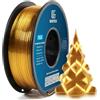 GEEETECH Filamento PLA 1,75 mm Silk Gold per stampante 3D, spool da 1 kg