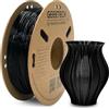 GEEETECH TPU Flessibile Filamento 1,75 mm nero, TPU 1.75 mm Filamento Stampante 3D 500 g 1 Bobina