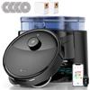 Lefant M3 Robot Aspirapolvere Lavapavimenti con Mappatura 12000Pa, Nero