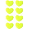 Limtula Confezione da 8 ammortizzatori Vibrazioni da Tennis con siliconi Decorativi a Forma Cuore per Un Assorbimento più Fluido degli impatti Ammortizzatori Decorativi da Tennis a Cuore