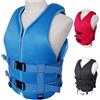 Generic River Vest Unisex Alta Galleggiabilità Portatile Per Surf Canoa Pagaia | Guscio Neoprene Morbido Inserto Schiuma EPE Cinghie Rilascio Rapido Durante Barca Nuoto Svago