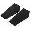 KQFCAZRE Pedana Inclinata Antiscivolo Tavoletta Inclinata Stabile Attrezzo per Stretching, Nero, Mini/15 6 5cm
