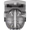 Kichvoe 5 Pezzi Marcatore Golf per Pallina, Ball Liner, ABS Nero, Marcatura Bifacciale, Formato Piccolo, per Putting e Allenamento Outdoor