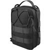 Azarxis Borsa Emergenza per Pronto Soccorso Borsello Medico Militare Tattico per Giocco Guerra EscursioniWargame Paintball CS (01 Nero (20x14x8cm))