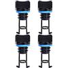KAILIKETIY Professional Kayak Plug, Boat Accessories in Nylon Nero, Set 4 Pezzi, Good Abrasion Performance e Buona Flessibilità, per Pedalò
