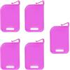 PANFHGFG 5 plastica Scatola per Carte collezionabili deflettore Clip Scatola Carta Portatile divisore distanziatore Scheda partizione archiviazione distanziatore Gioco duraturo